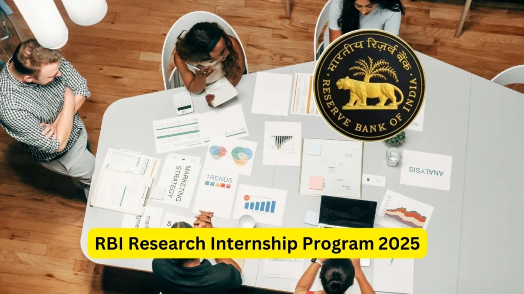 RBI Research Internship Program 2025