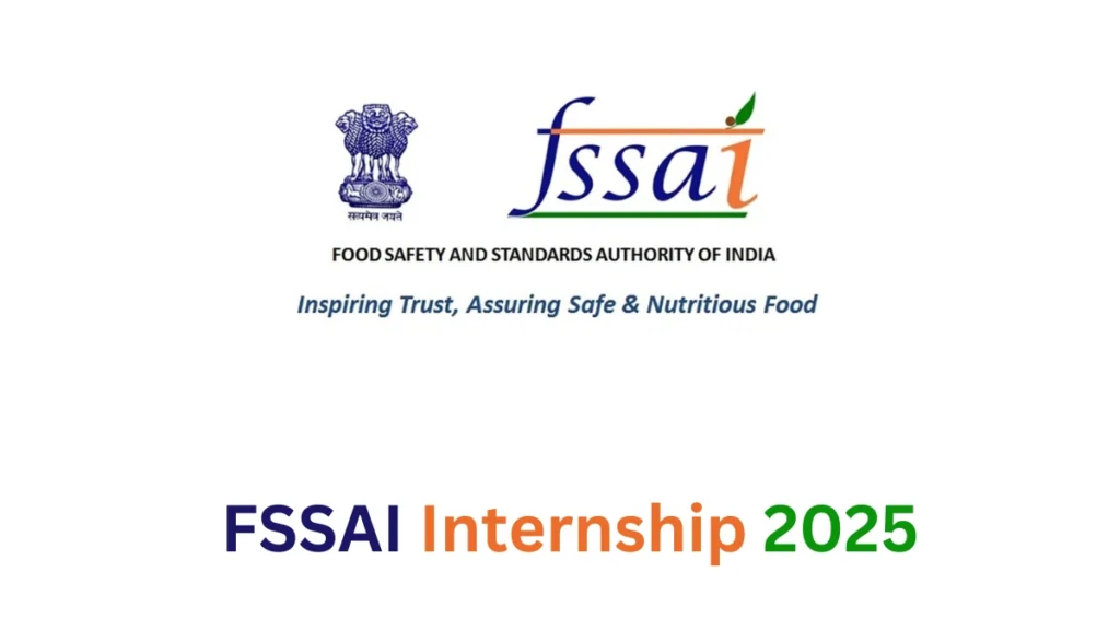 FSSAI Internship 2025