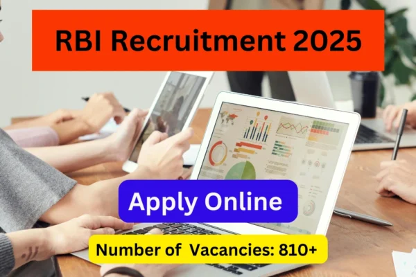 RBI Recruitment 2025 notification