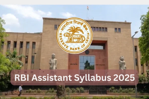 RBI Assistant Syllabus 2025