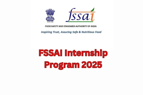 FSSAI Internship Program 2025