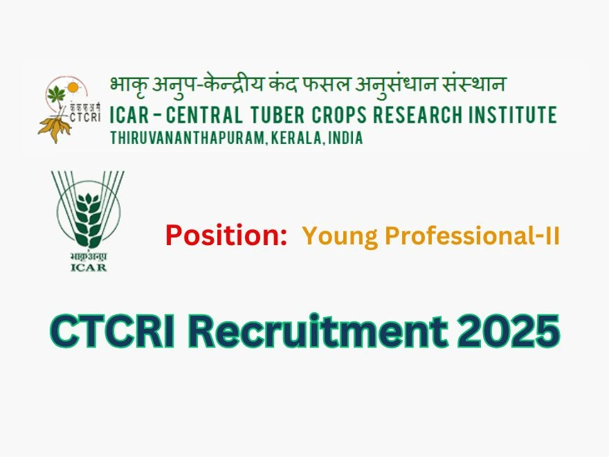 CTCRI Recruitment 2025