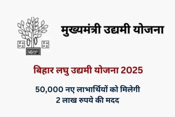 Bihar Laghu Udyami Yojana 2025