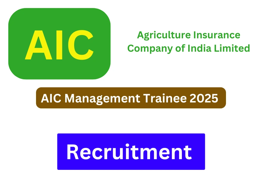 AIC Management Trainee Recruitment 2025