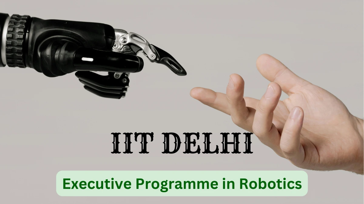 Executive Programme in Robotics,