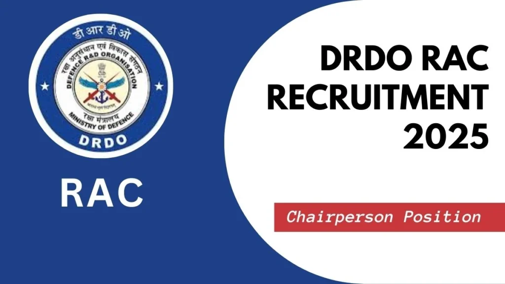 DRDO RAC Recruitment 2025