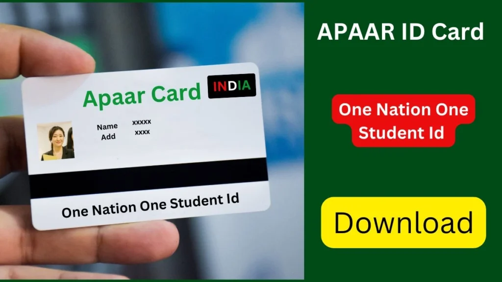 APAAR ID Card Download